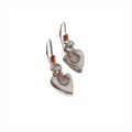 Jolene Smith Heart Wire Earrings  