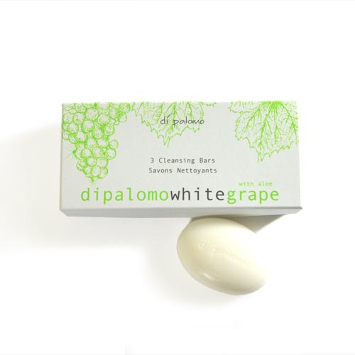 Di Palomo White Grape & Aloe Cleansing bars 3 x 50g