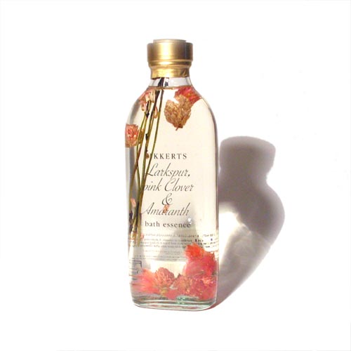 Fikkerts Larkspur, Pink Clover & Amaranth Bath Essence 200mls