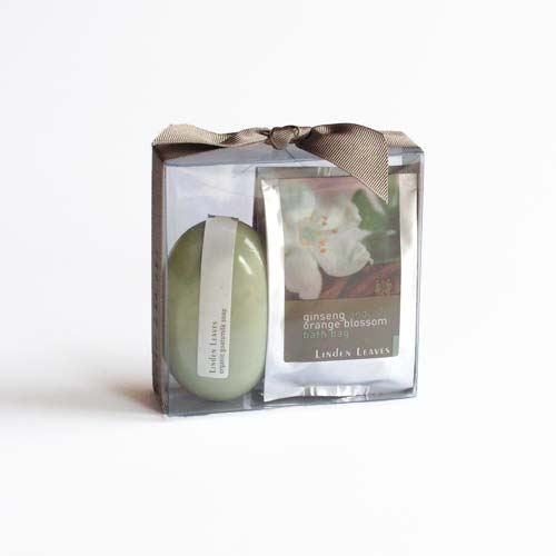 Linden Leaves Ginseng & Orange Blossom Petite Gift Box