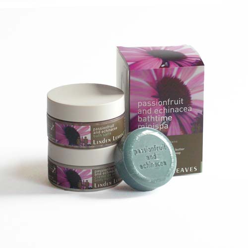 Linden Leaves Passionfruit & Echinacea Minispa Pack