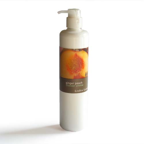 Linden Leaves Ginger Peach Shower Creme - 500mls