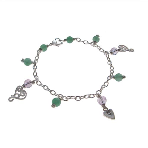 Jolene Smith's Beaded Charm Bracelet